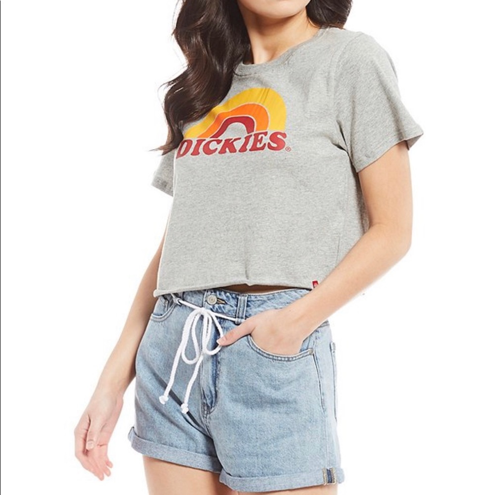 Dickies Short Sleeve Cropped Sunset Graphic Tee